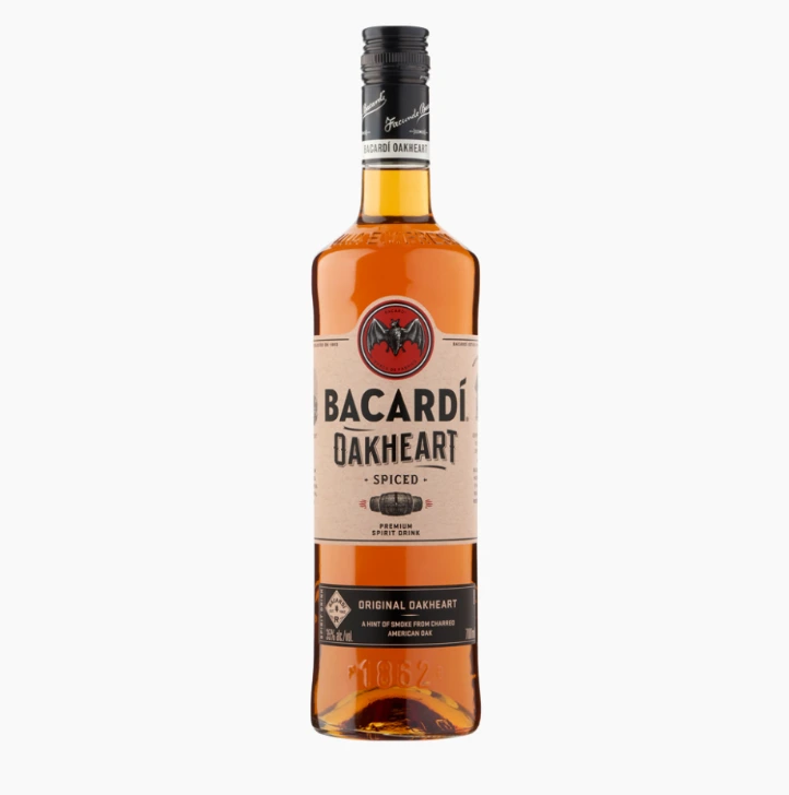 [BL4702] Bacadi Carta Oak Heart 750ml