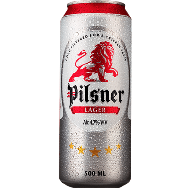 [BL1643] Beer Can Pilsner Lager 500ml