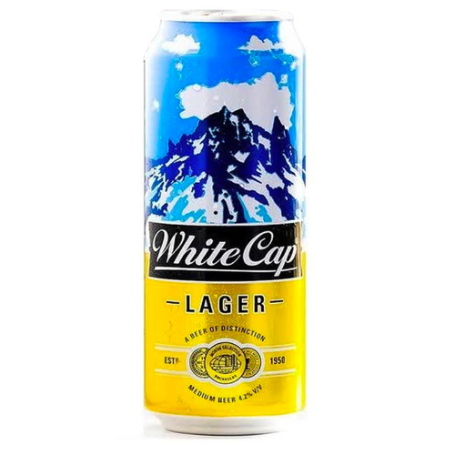 Beer Can Whitecap Lager 500ml