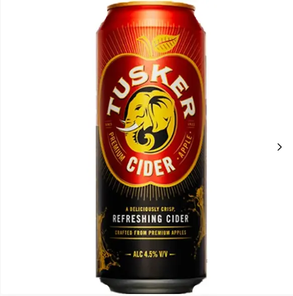 [BL1476] Beer Can Tusker Cider 500ml