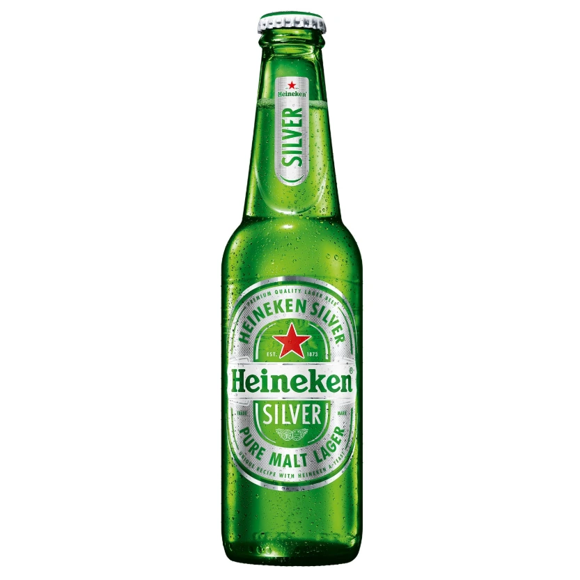 [BL2087] Heineken Silver Beer Bottle 330ml