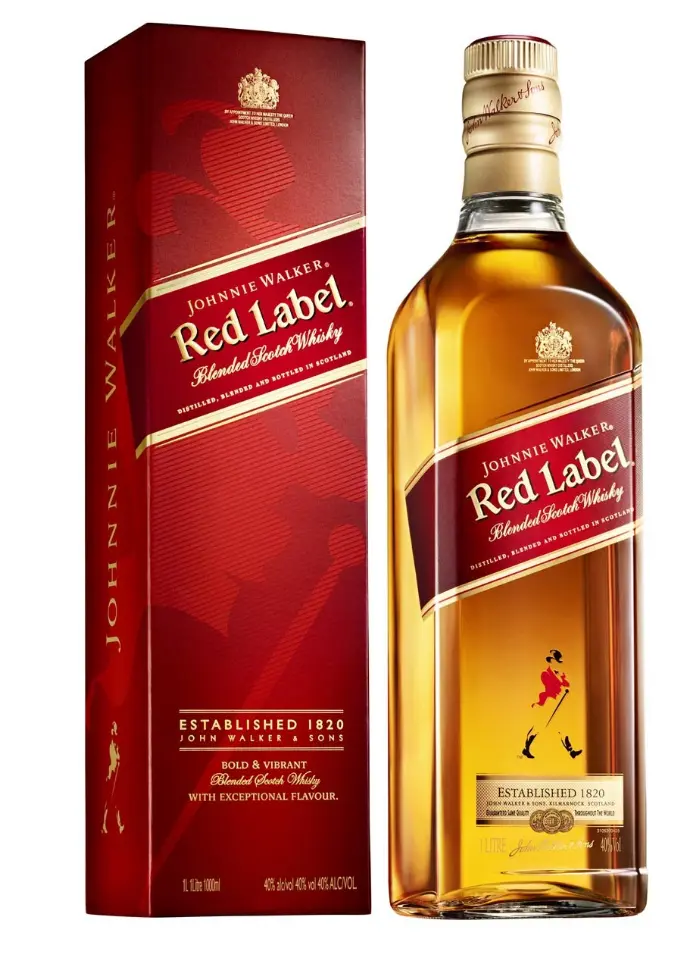[BL5233] Johnnie Walker Red Label2 1 Ltr