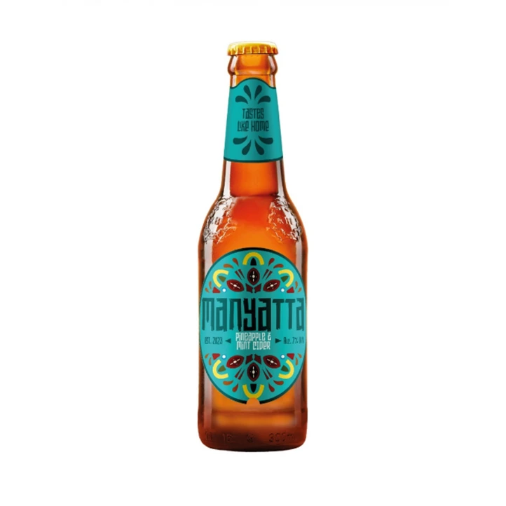 [BL6284] Manyatta Pineapple & Mint Cider 330ml