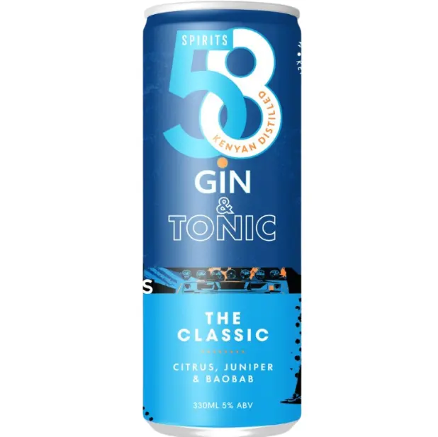 [BL6299] KO Gin & Tonic Can 330ml