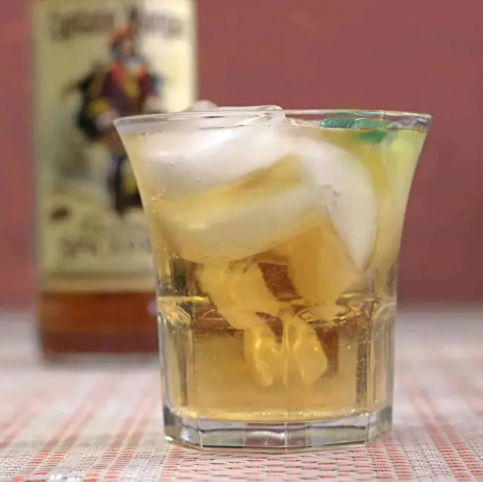 Captain Morgan Ginger Cocktail