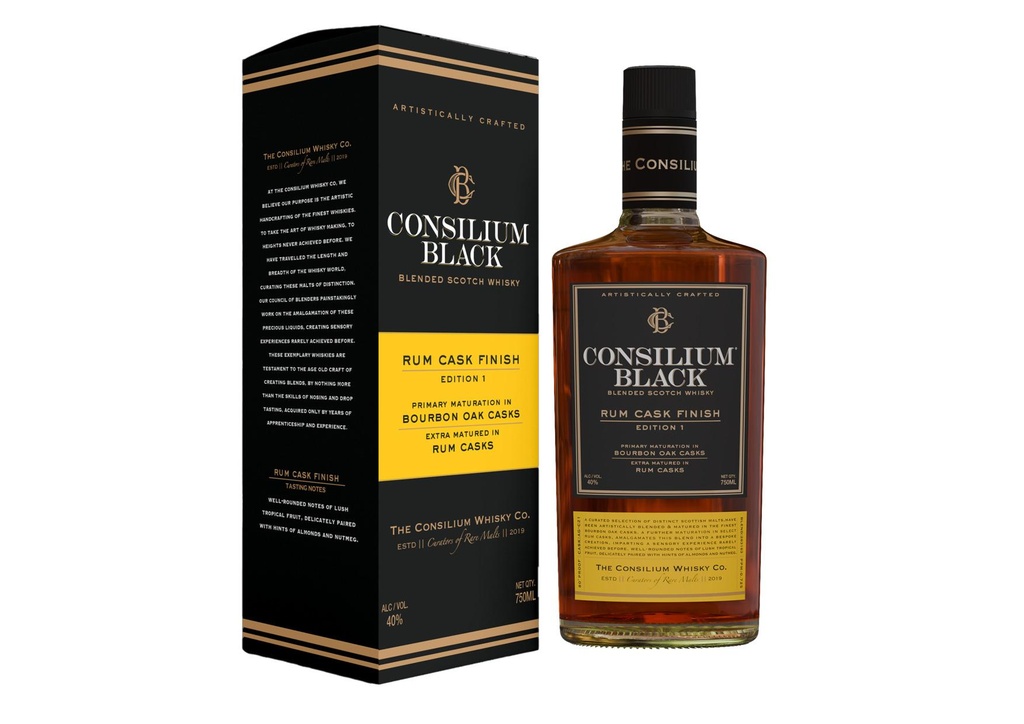 [BL6858] Consillium Black Rum 750ml