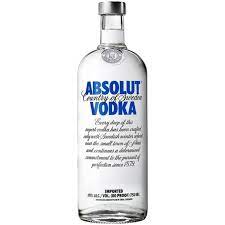 [BL2927] Absolute Vodka Blue 40% Nrf  750ml