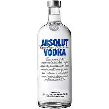 [BL4147] Absolute Vodka Blue 40% Nrf  1LTR