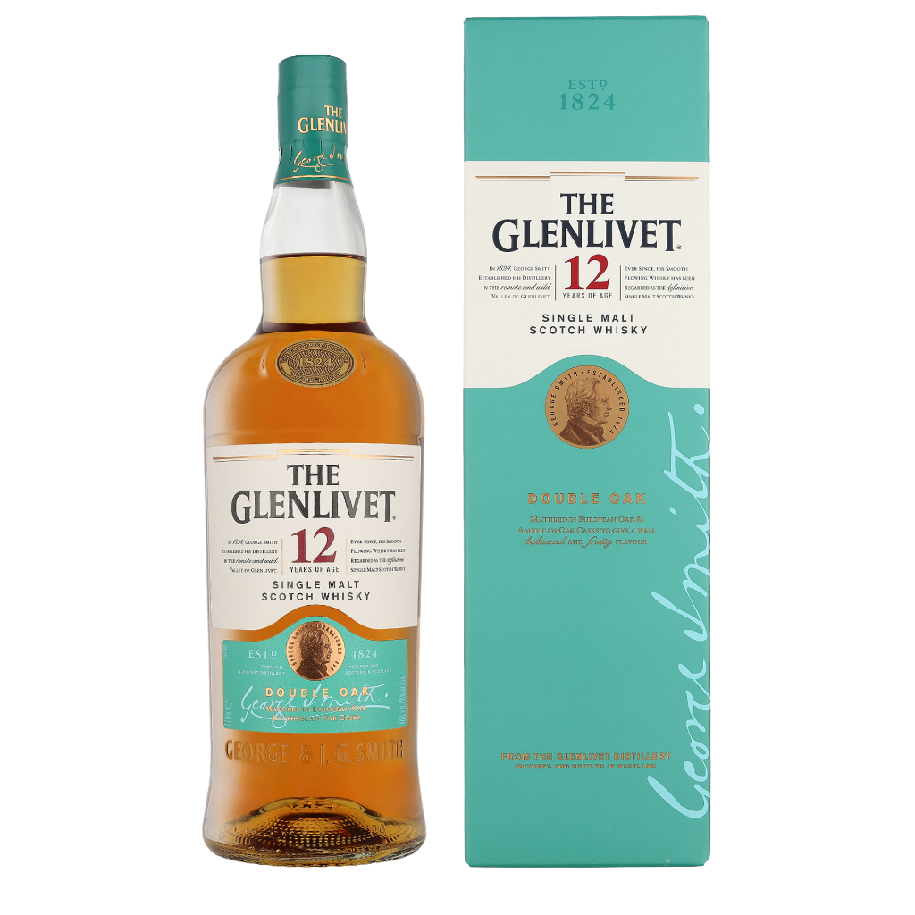 Glenlivet 12yrs 1Ltr | Booze Byte