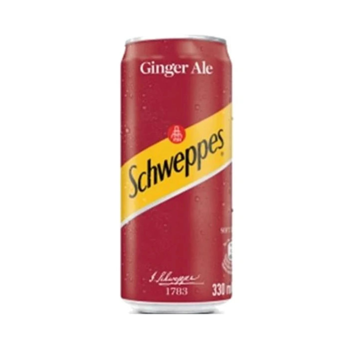 Schweppes Ginger Ale Can 330ml | Booze Byte