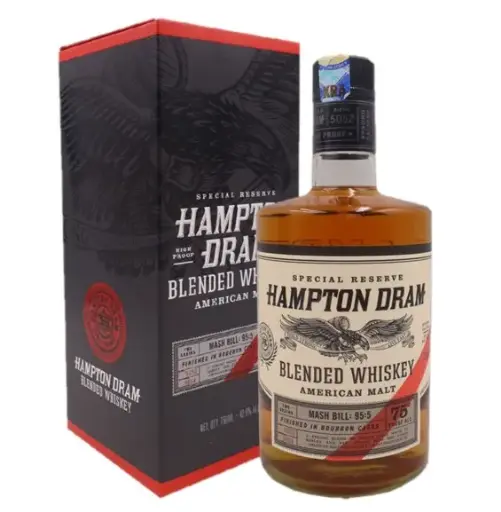 [BL6261] Hampton Dram Whiskey 750ml