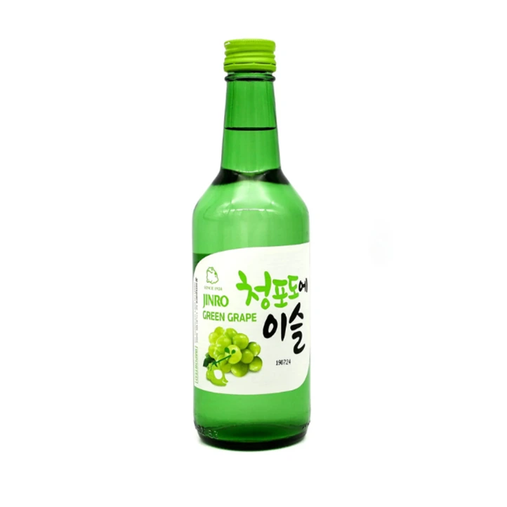 Jinro Green Grape Soju 350ml | Booze Byte